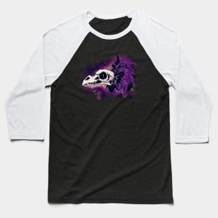 Dark Skull Baseball T-Shirt